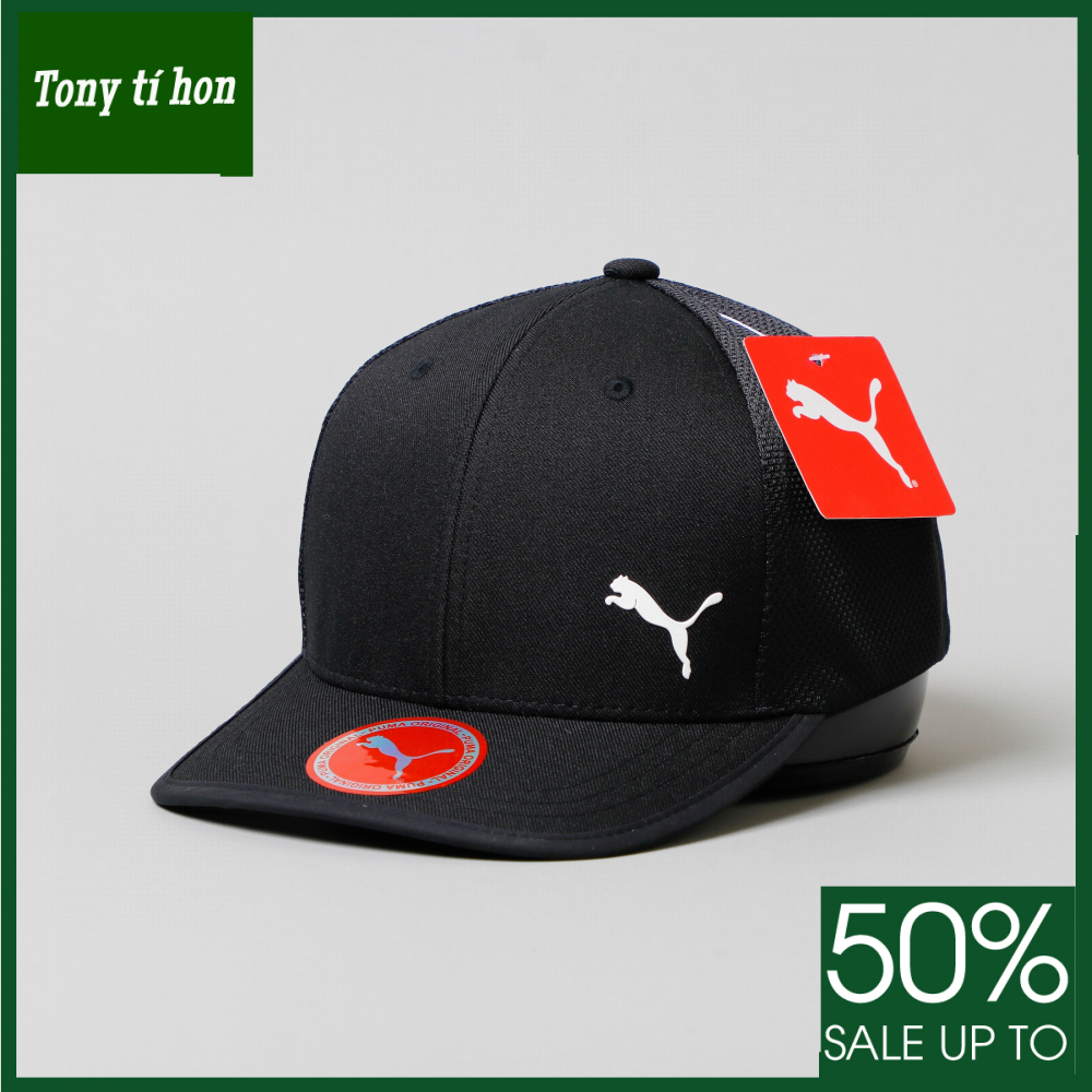 Tony tí hon_ tặng quà khi mua_ Mũ nón kết lưỡi trai PM nam nữ cao cấp, đẹp - màu xanh, đen, trắng