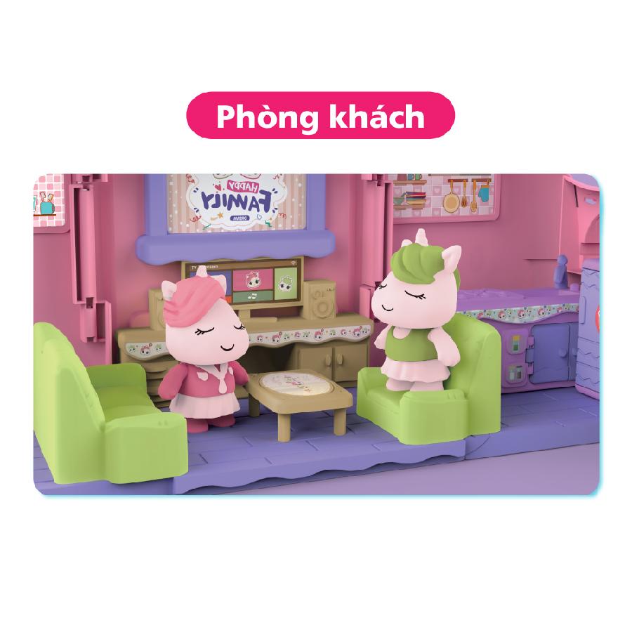 Đồ Chơi Ngôi Nhà Kỳ Lân Hồng SWEET HEART SH4271