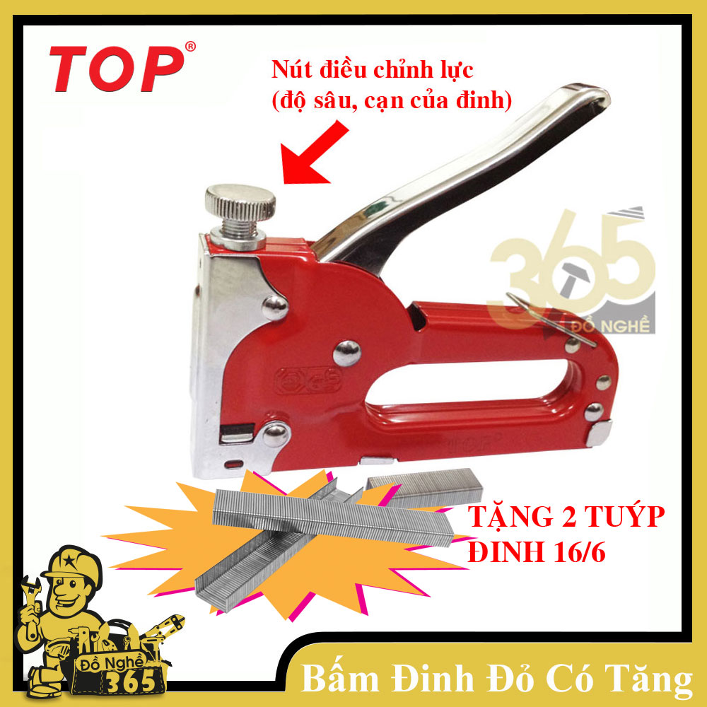 Kìm bấm đinh ghim có điều chỉnh tăng lực TOP - TST-50011