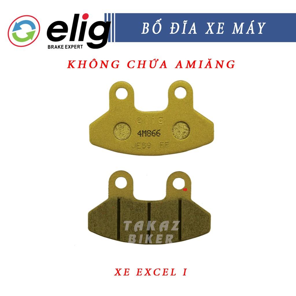 Bố thắng , má phanh thắng dĩa xe Excel 1 - Elig