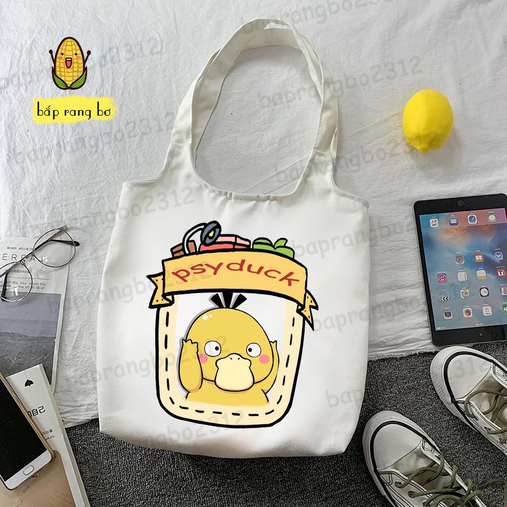 TÚI TOTE TRÒN VỊT PSYDUCK ĐAU ĐẦU