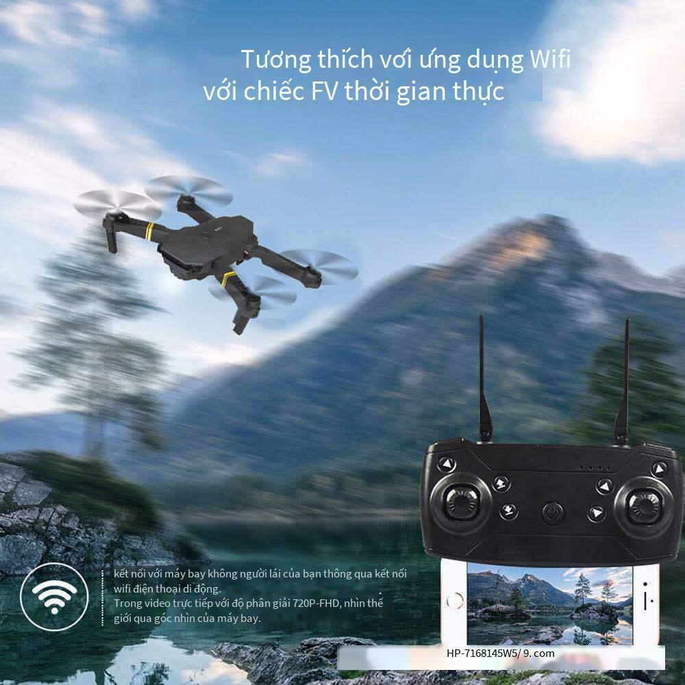 Khuyến mại E58 quadcopter độ nét cao dài chụp ảnh trên không gấp máy bay không người lái chiều cao cố định máy bay điều khiển từ xa