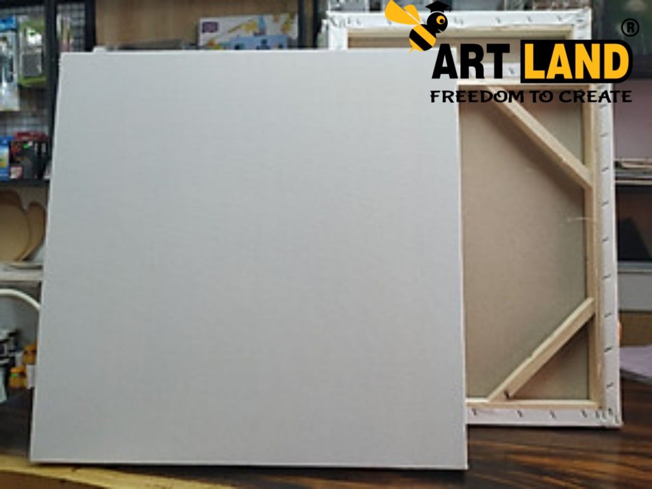 [ARTLAND]- Khung Canvas/Khung Toan Vẽ Tranh Size To (40x40,40x60, 50x70, 60x80)