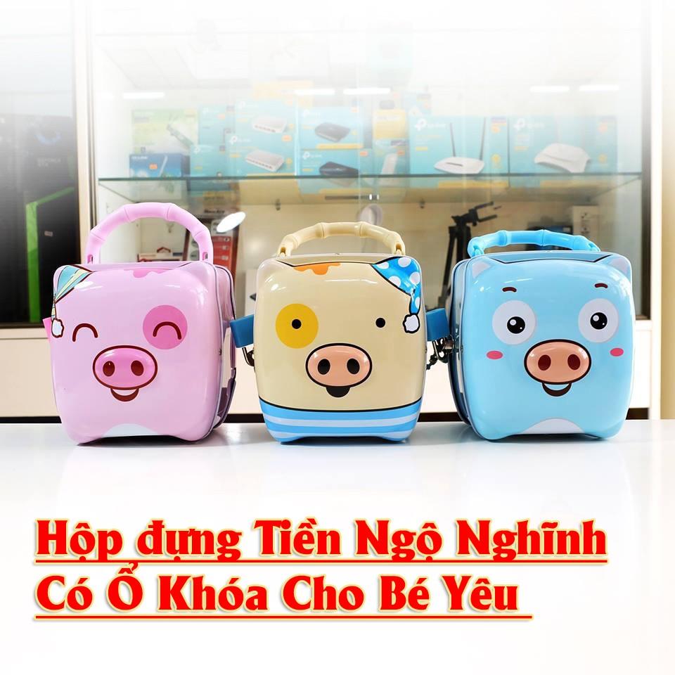 Hộp Đựng Tiền Ngộ Ngĩnh Cho Bé Tiết Kiệm Tiền