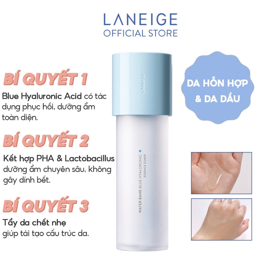 Sữa Dưỡng Dành Cho Da Dầu Và Da Hỗn Hợp Laneige Water Bank Blue HA Emulsion Oily 120ml