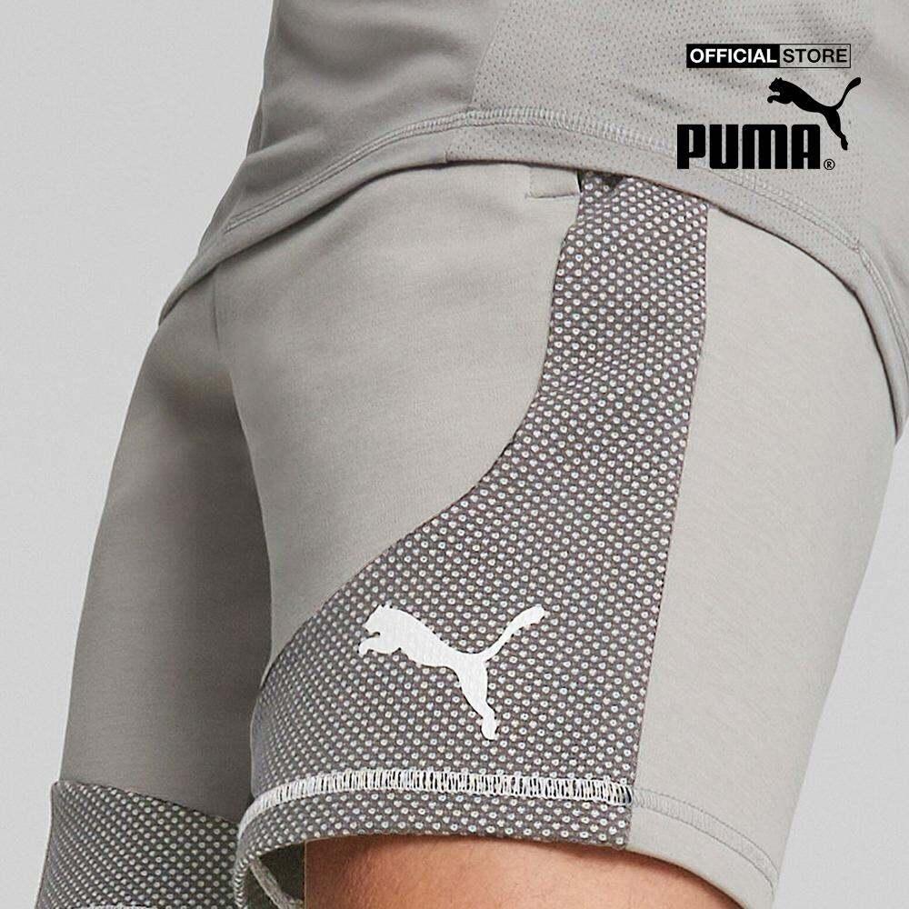 PUMA - Quần short tập luyện nam lưng thun Evostripe 675931