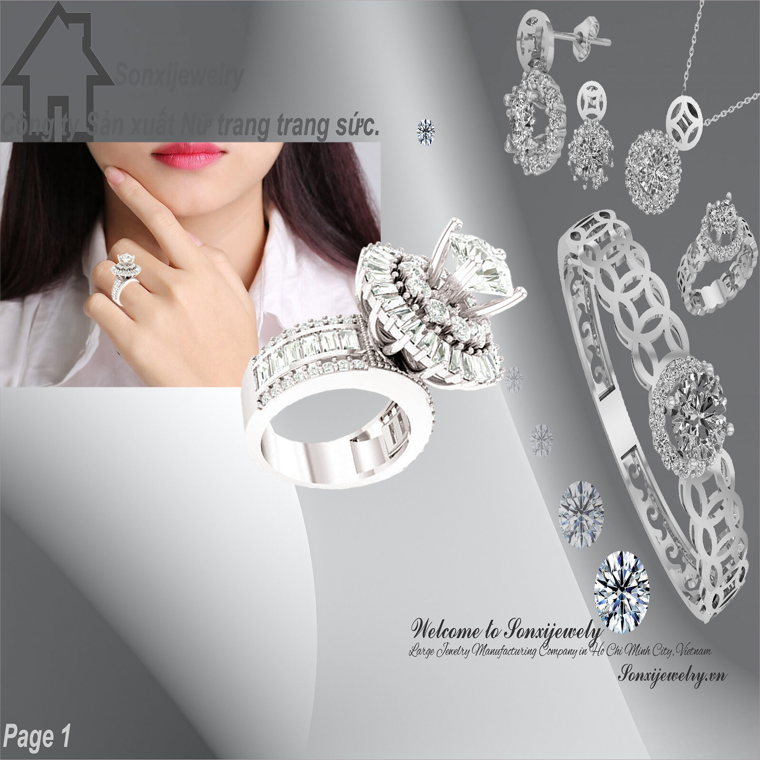 NHẪN NỮ HIỆN ĐẠI MẪU ĐẸP 1210