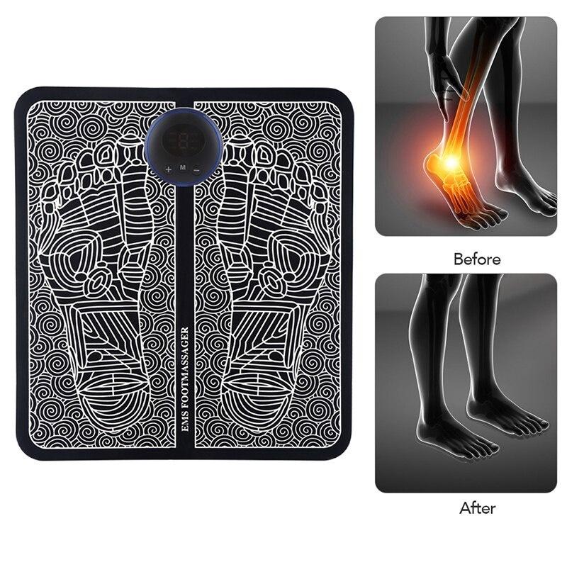 THẢM MASSGE CHÂN THƯ GIẢN - MÁY MASSAGE CHÂN MÔ PHỎNG CƠ EMS THÚC ĐẨY LƯU THÔNG MÁU , GIẢM ĐAU MỎI , CẢI THIỆN GIẤC NGỦ