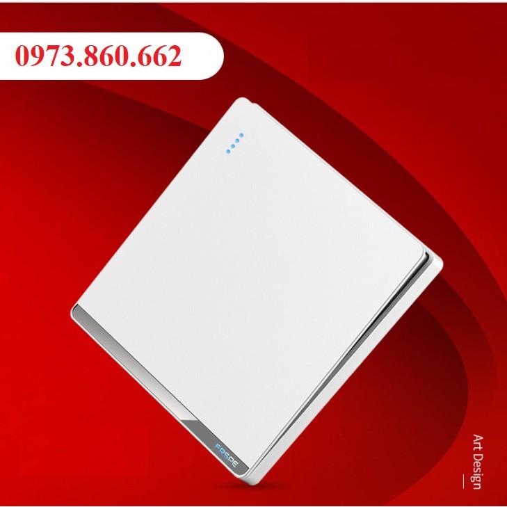 Ổ cắm công tắc trắng sữa cao cấp