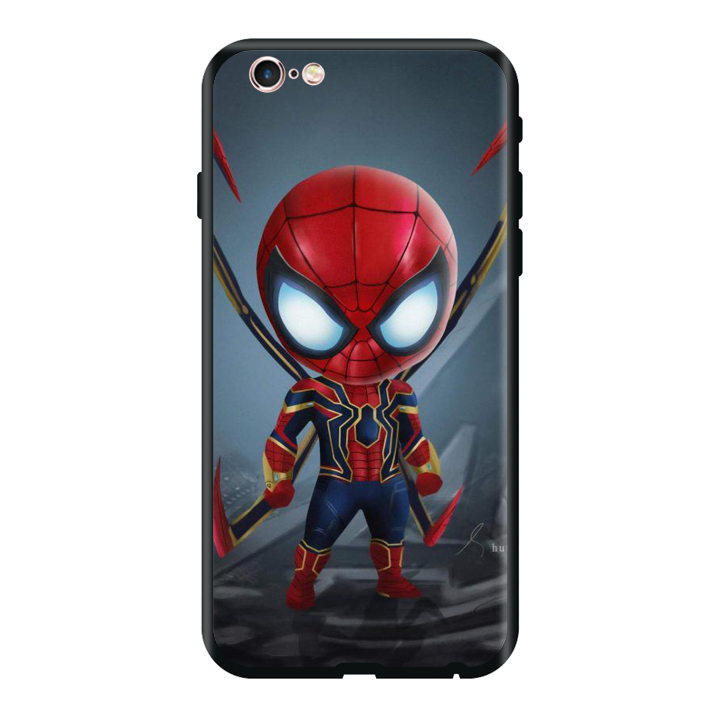 Ốp lưng điện thoại Iphone 6 Plus /6S Plus in hình Chibi Ifninity War - Cậu Bé Siêu Nhân Mẫu 07