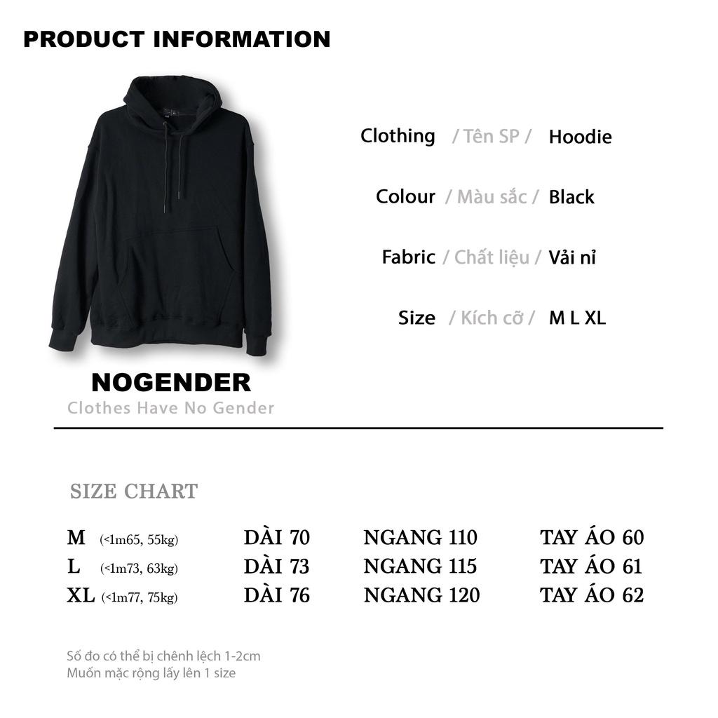 ÁO HOODIE ĐEN