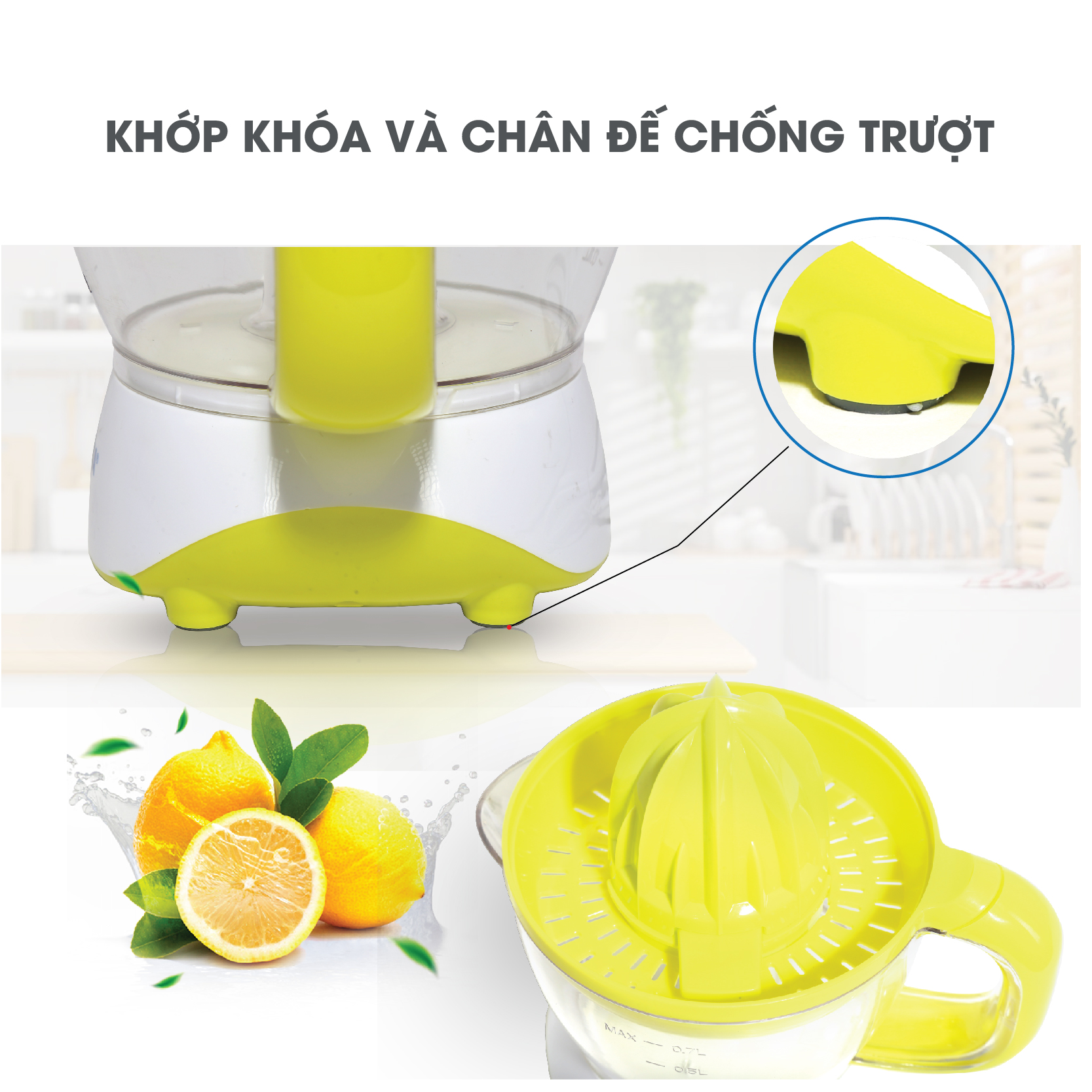 Máy Vắt Cam MATIKA Dung Tích 700ml MTK-3307 - Hàng chính hãng