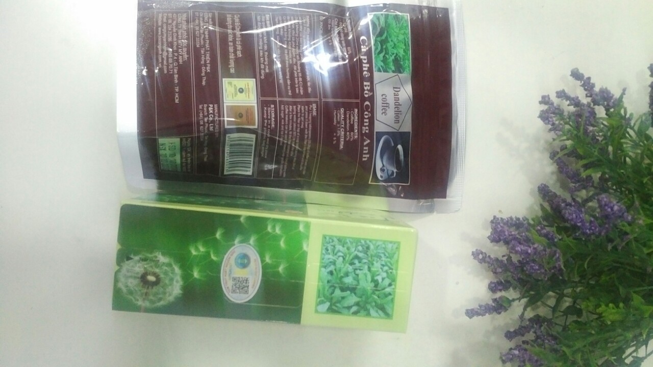 Combo Trà cà phê bồ công anh Dandelion chính hãng loại lớn