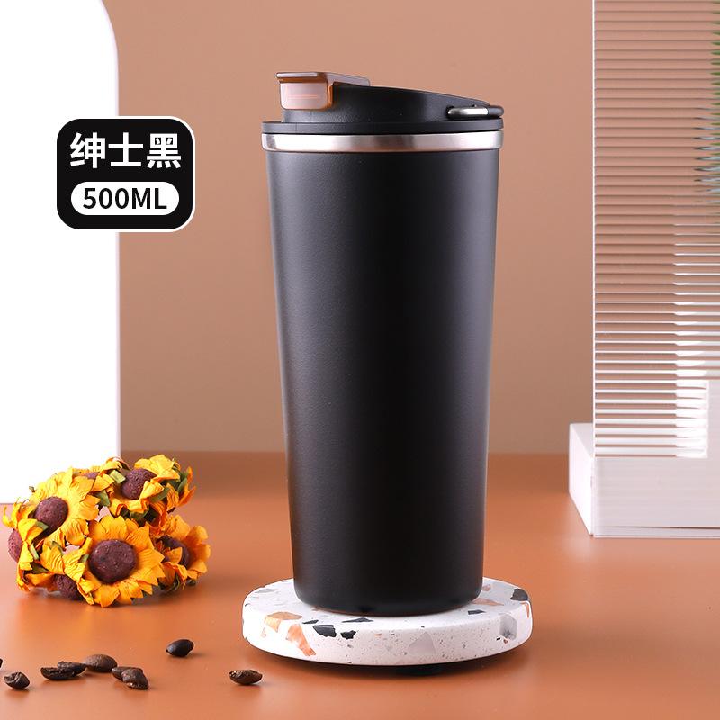 Giá thấp nhất sứ lót cốc cà phê văn phòng kinh doanh nam nữ sinh viên cốc nước ẩn tay cầm di động uống trực tiếp cốc cách nhiệt