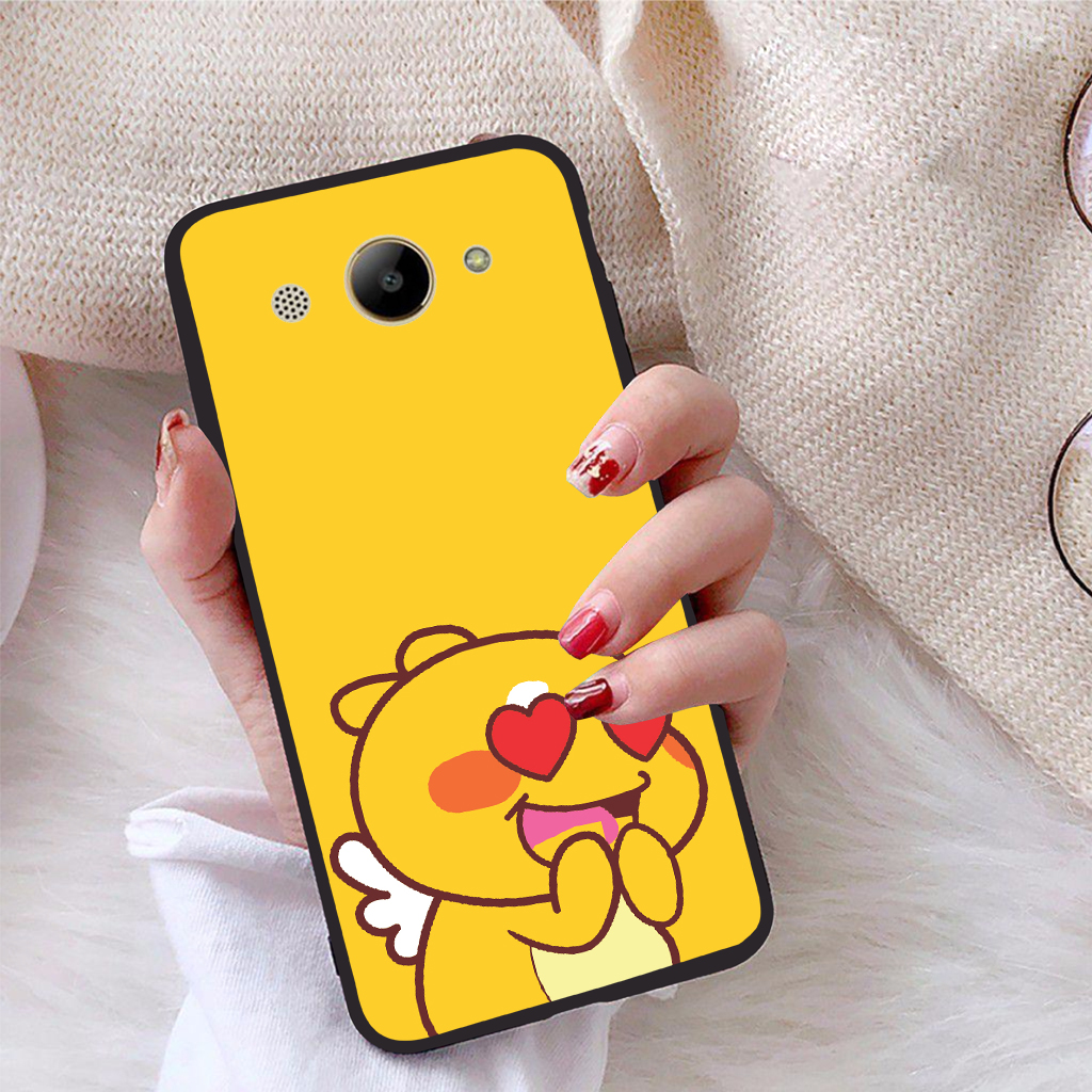 Ốp lưng dành cho Huawei Y3 2018 viền dẻo TPU Bộ Sưu Tập Khủng Long Lai Ong - Hàng chính hãng