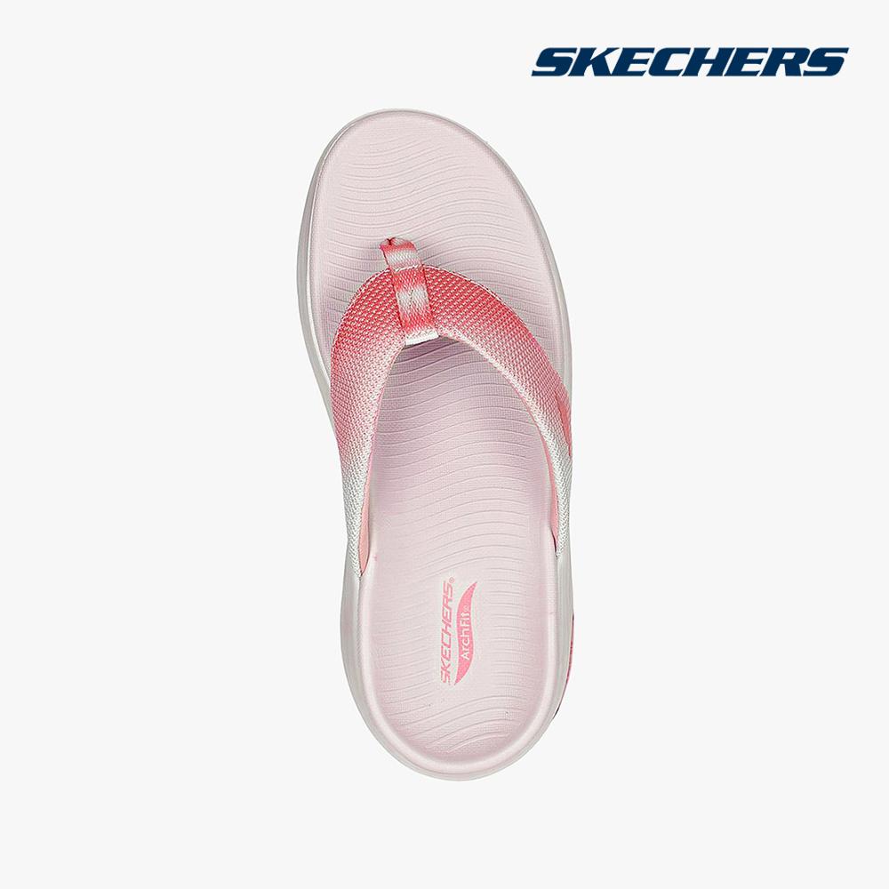 SKECHERS - Dép nữ quai kẹp Max Cushioning Arch Fit Prime 140500