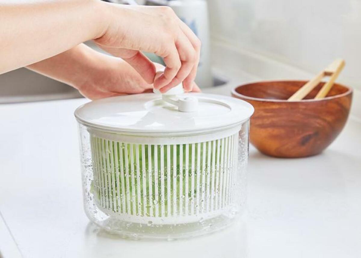 Rổ quay rau 360º Yamaken Kogyo Smart Bowl 1.7L - Hàng nội địa Nhật Bản nhập khẩu chính hãng