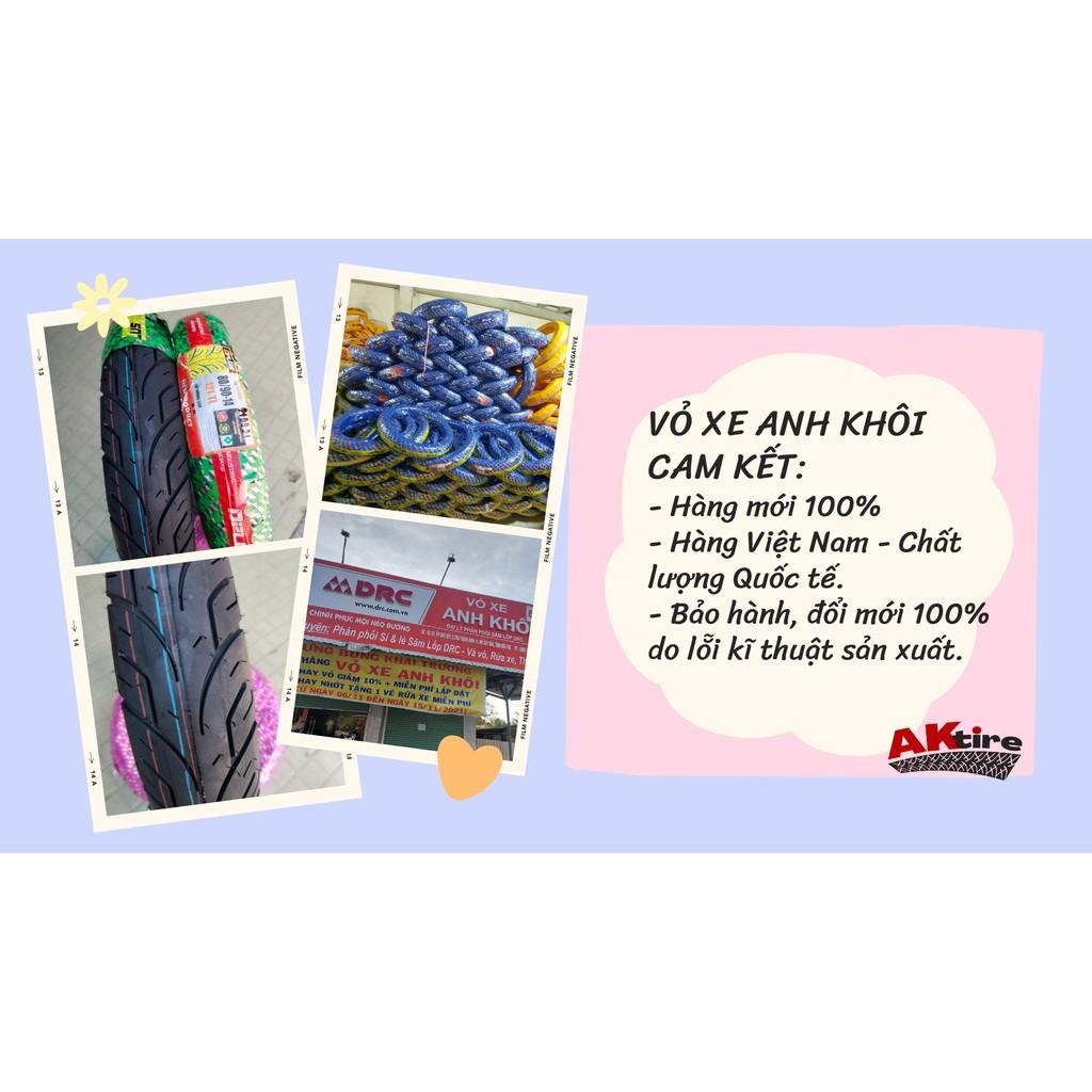 Lốp DPLUS 100/80-14 Dành cho Sau xe Sh Mode, Air Blade, PCX, Vario Hàng Chính Hãng