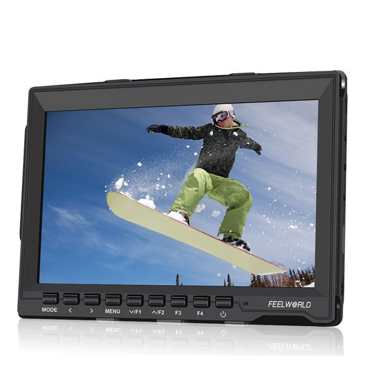 Màn Hình Hỗ Trợ Quay Monitor Feelworld 7inch HD IPS Có Peaking Focus FW759 - Hàng Nhập Khẩu