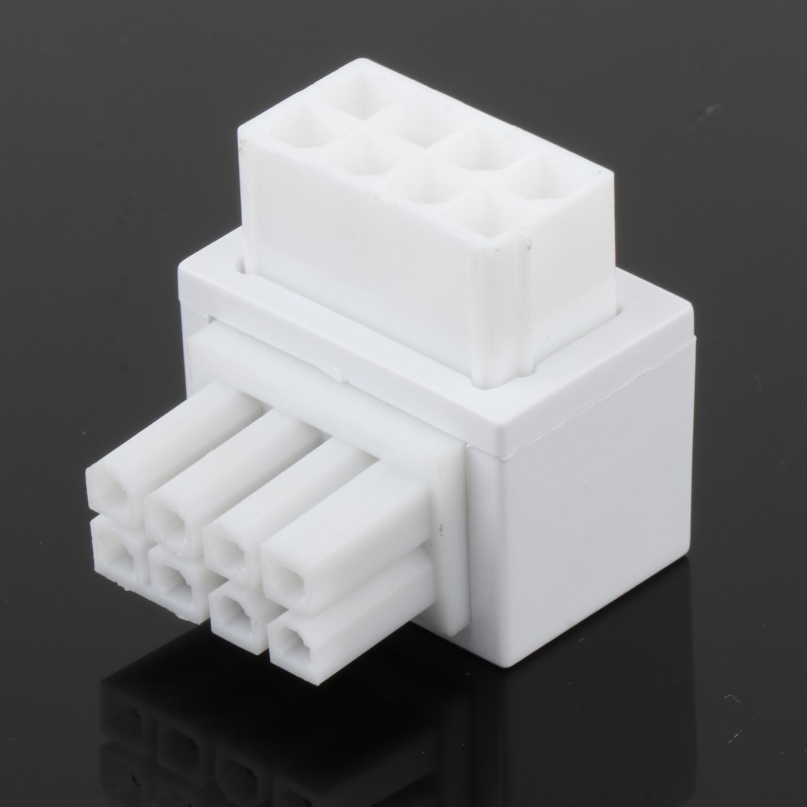 Power Adapter 90 Degree Angled Easy to Use 1x for GPU Desktops Graphics Card