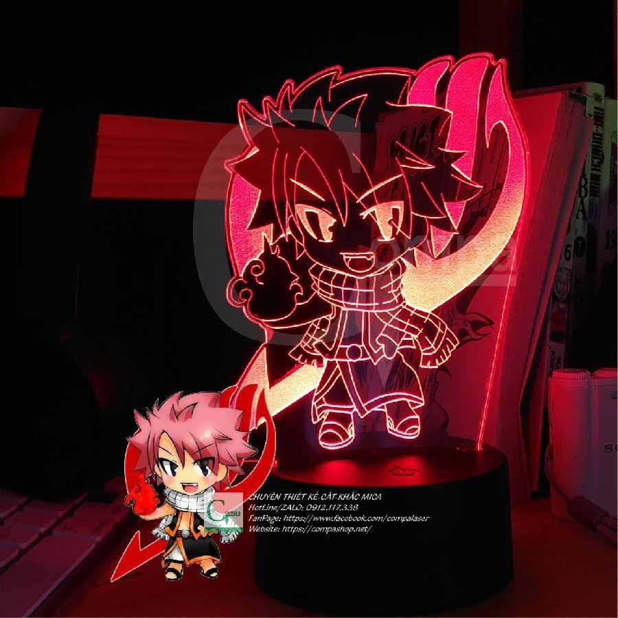 Đèn Ngủ Fairy Tail Natsu Dragneel Type 01 AFRT0101 16 màu tùy chỉnh