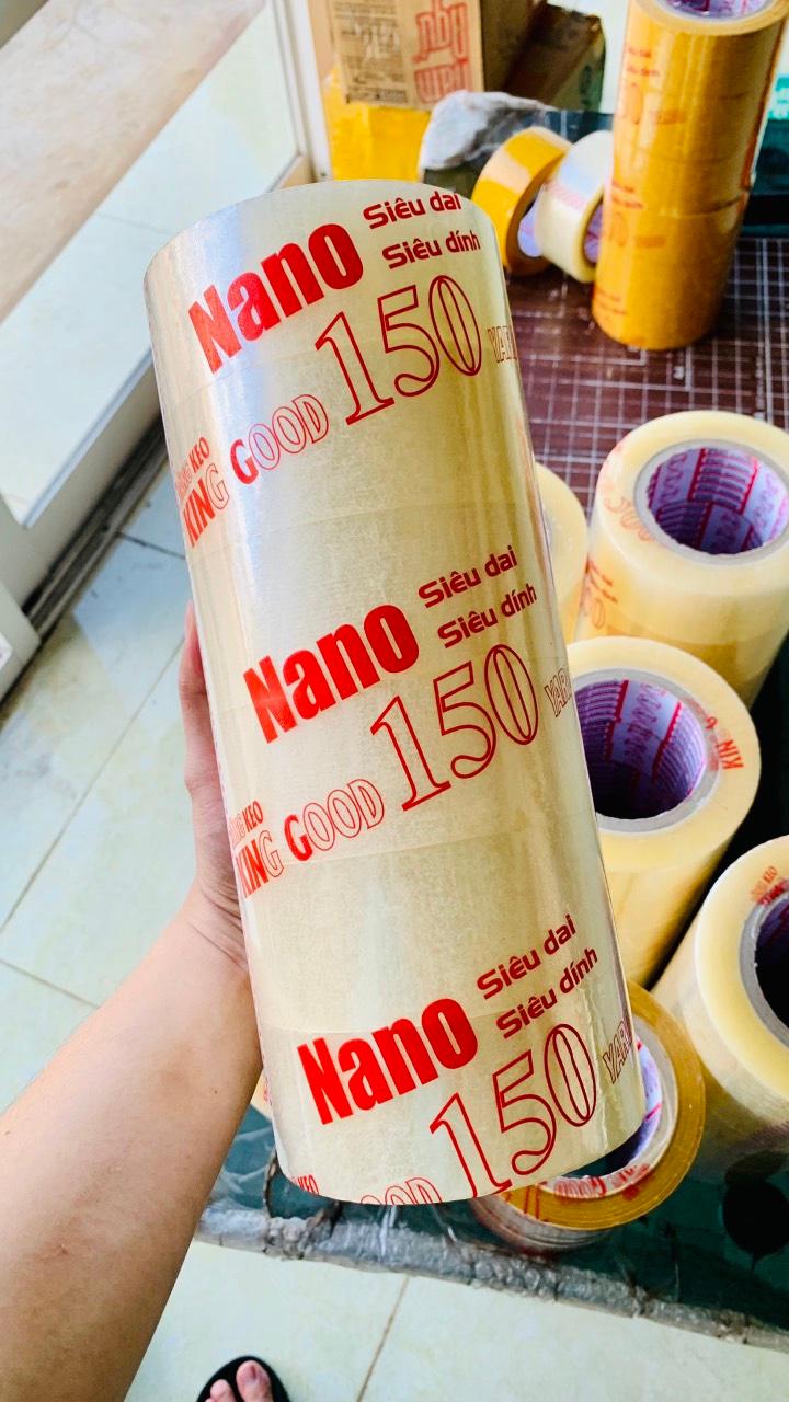 Cuộn băng keo Nano siêu dính , siêu dai gói hàng loại 150 yard VDA D333