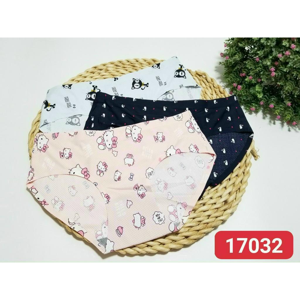 Combo 10 quần lót su hoa thông hơi họa tiết