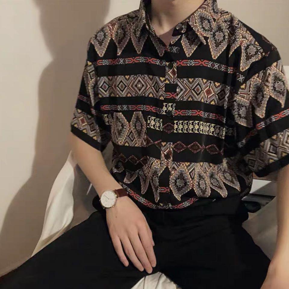 Được Kiểm Hàng Trước Áo sơmi tay lỡ unisex HÀNG SIÊU CẤP