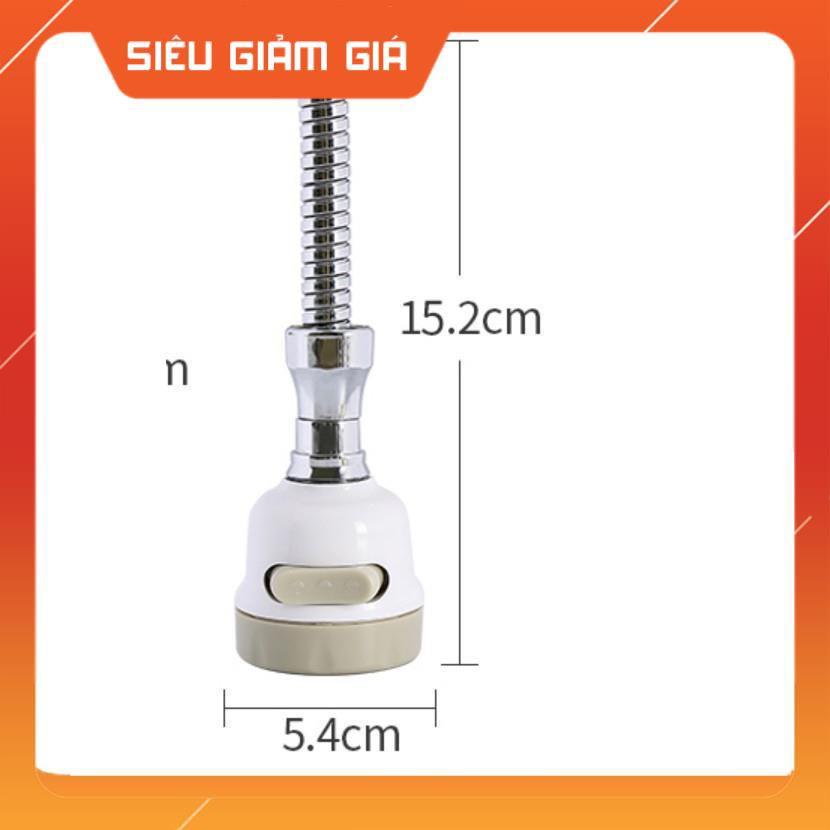 VÒI NƯỚC RỬA BÁT INOX TĂNG ÁP XOAY 360 ĐỘ - Tặng LAU BẾP ĐA NĂNG! 206797
