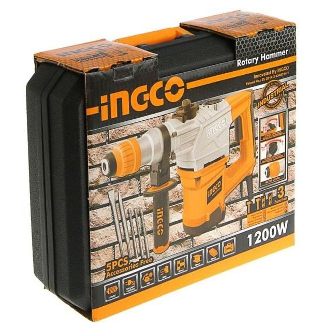 MÁY KHOAN ĐỤC CHÍNH HÃNG INGCO RH12008