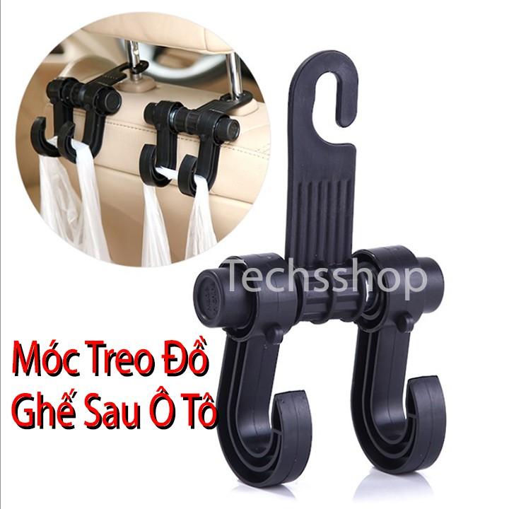 Móc Treo Đồ Sau Ghế Xe Hơi Ô Tô Kẹp Điện Thoại Tiện Lợi - 1 cái