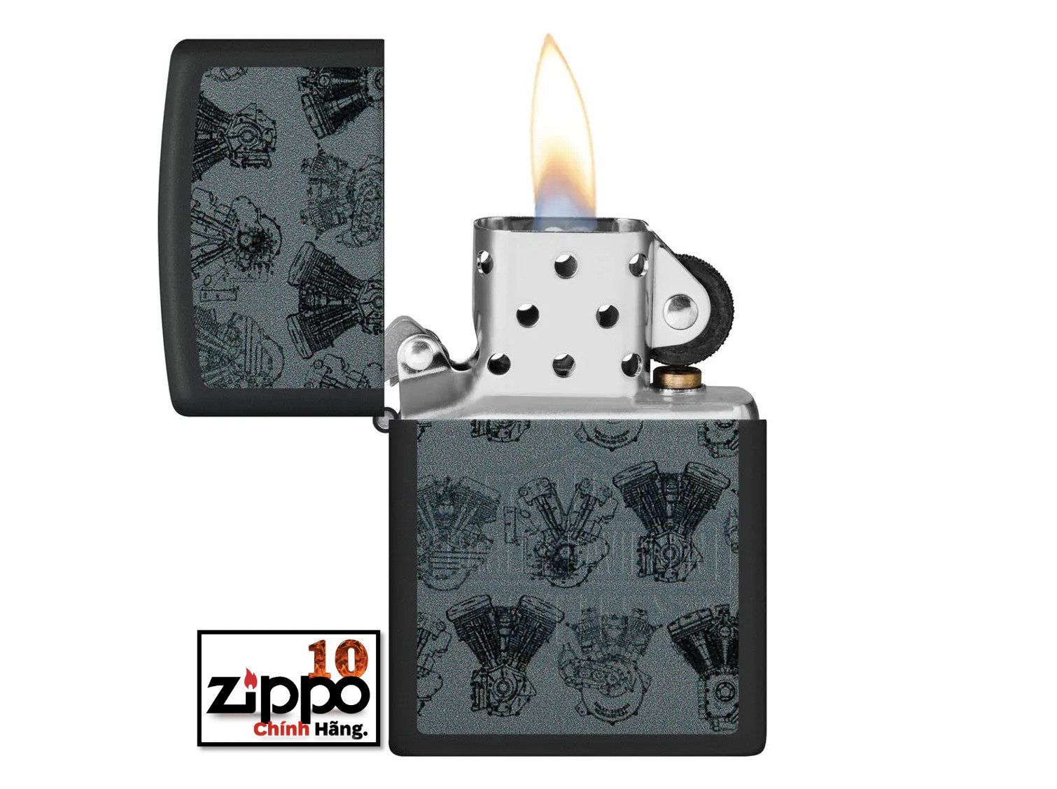 Bật lửa Zippo 48600 Harley-Davidson - Chính hãng 100%