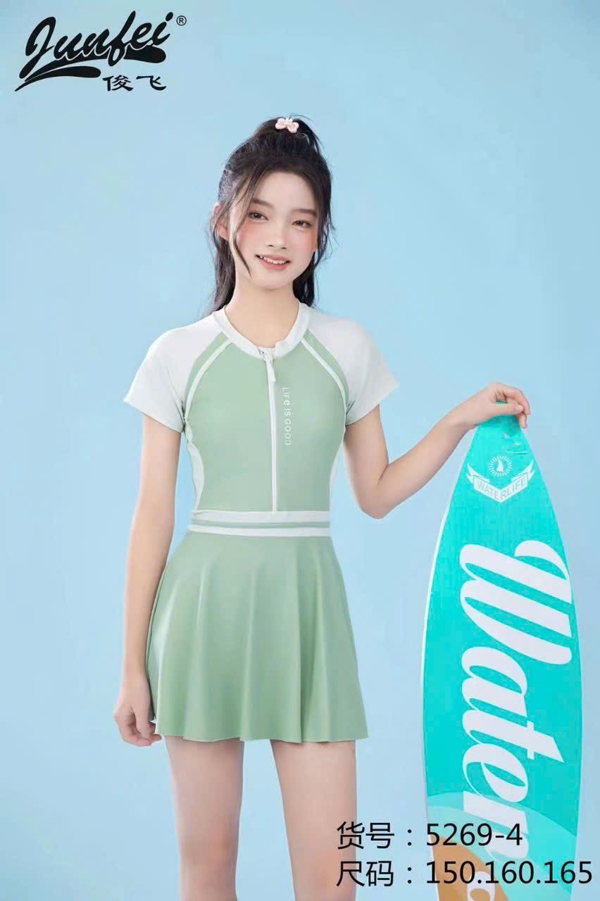 Váy Bơi Nữ Liền Thân Có Quần Trong