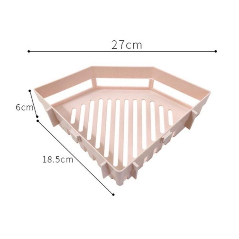 Kệ góc sắt đen - kệ góc nhựa dán tường chịu lực tốt