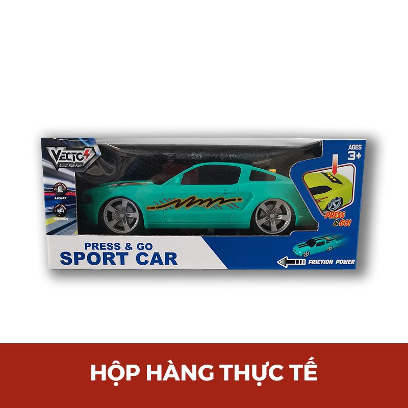 Đồ Chơi Combo Xe Hổ Tinh Và Xe Thể Thao Có Đèn Và Âm Thanh VECTO CB-VT2383-VT55882