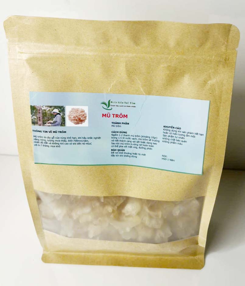 Mủ trôm tự nhiên - Gói 500gr - Thanh nhiệt cho mùa hè