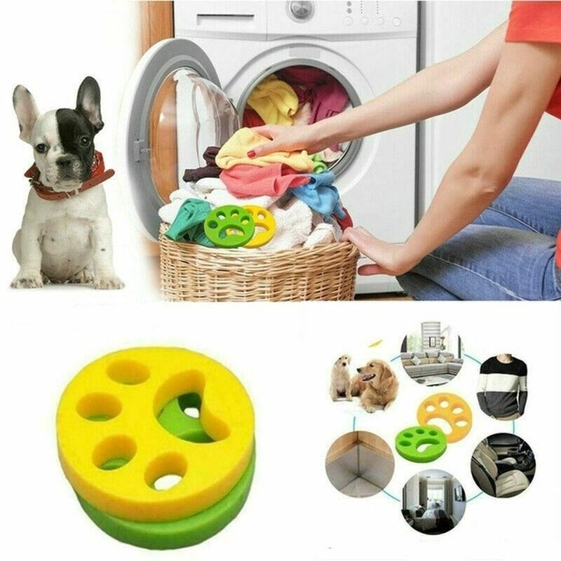 1 Quả Bóng Loại Bỏ Tóc Cho Máy Giặt Tái Sử Dụng Được