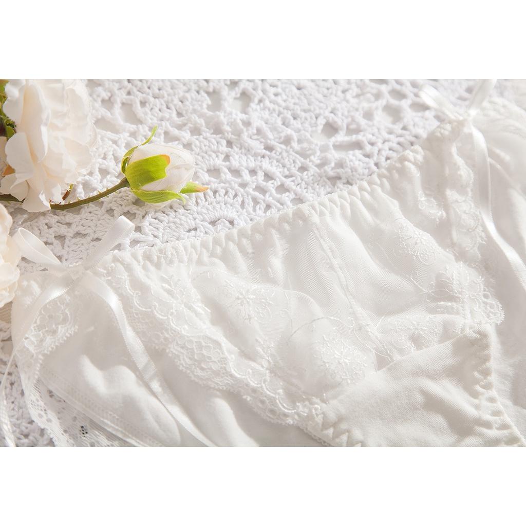 Quần Lót Nữ cotton Thời Trang Phủ Ren Hoa Xuất Đông Âu . Hàng Loại Đẹp.