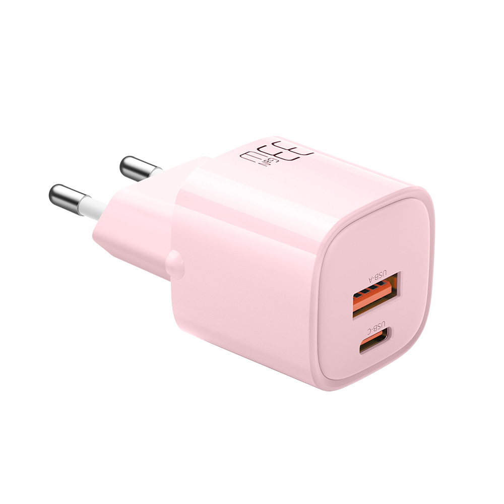 Cốc Sạc Nhanh Mcdodo Nano Series 33W PD+QC Dual Port Charger (Chân cắm tròn, Type-C + USB) (Hàng chính hãng)