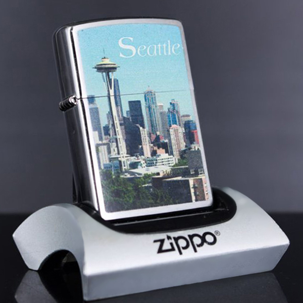 Bật Lửa Zippo 200 Seattle Skyline