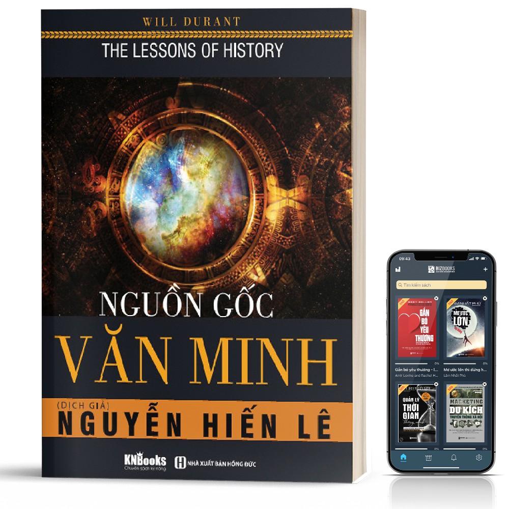 Sách - Nguồn Gốc Văn Minh  - KNBooks