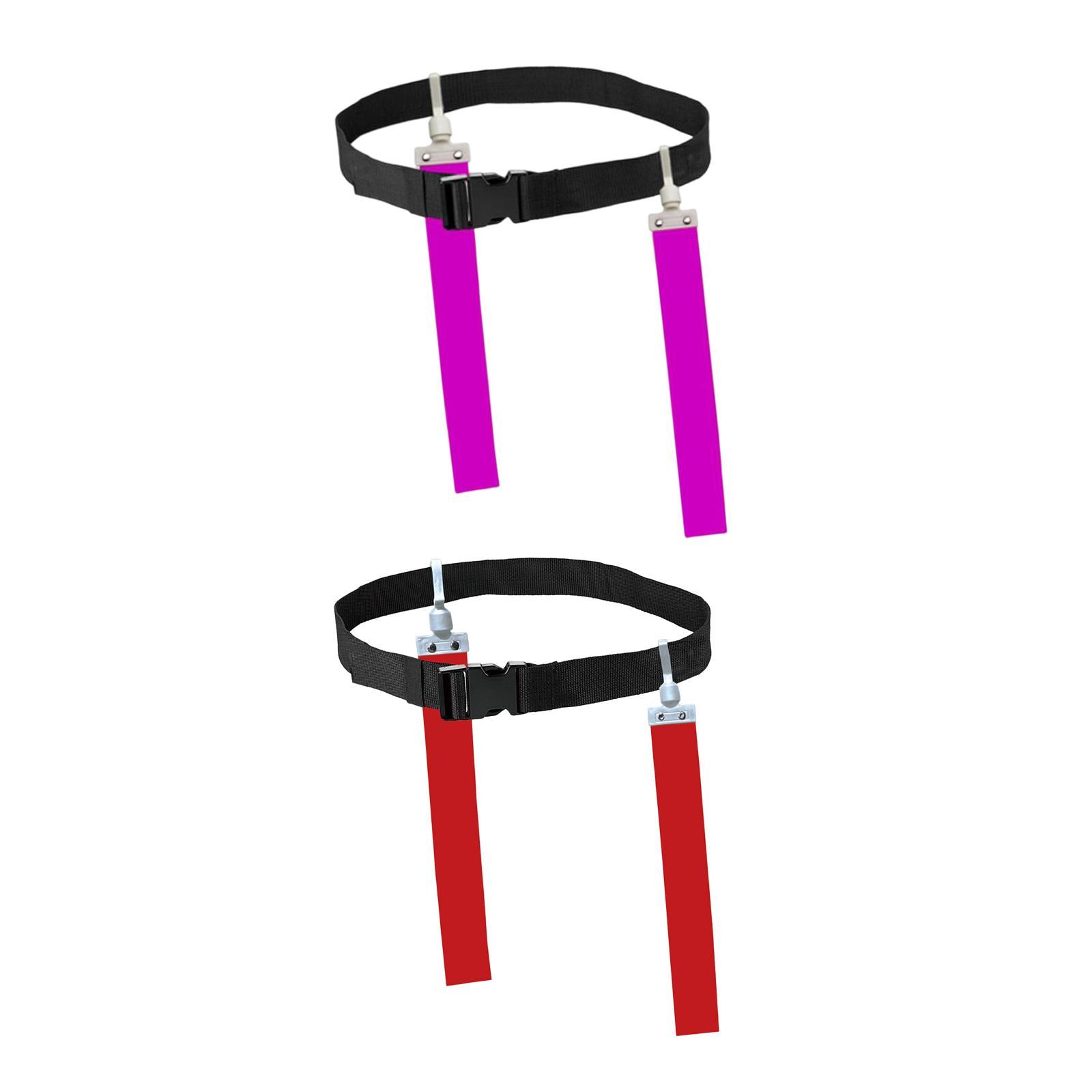 2x Football Waist Belt Ribbon Adjustable for Outdoor Accessories Equipment