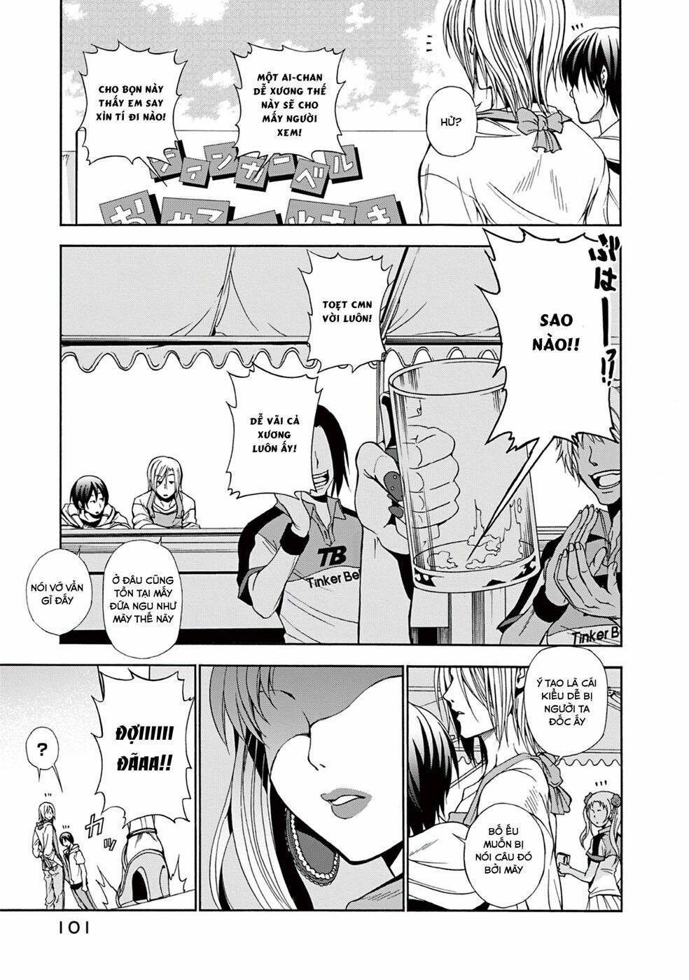 cô gái thích lặn - grand blue chapter 7 12