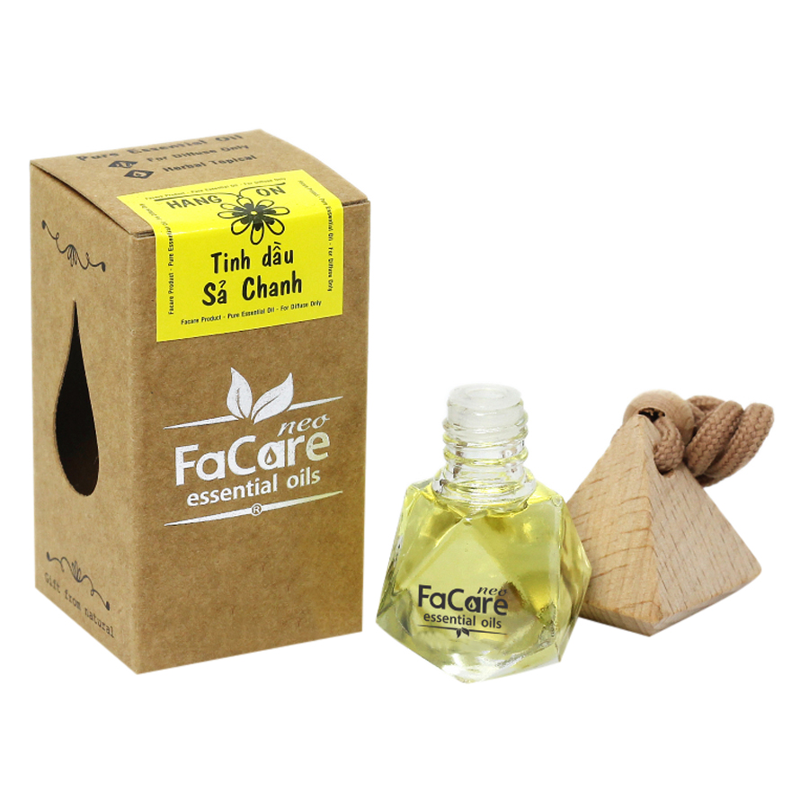 Tinh Dầu Sả Chanh Chai Treo Facare (8ml)