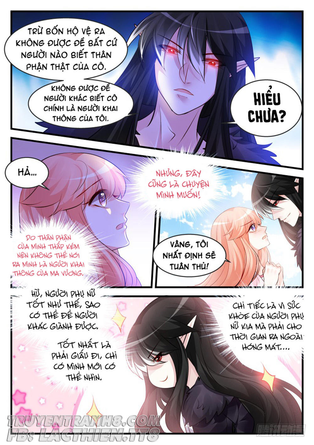 dạy bảo ma vương lão công chapter 191 4