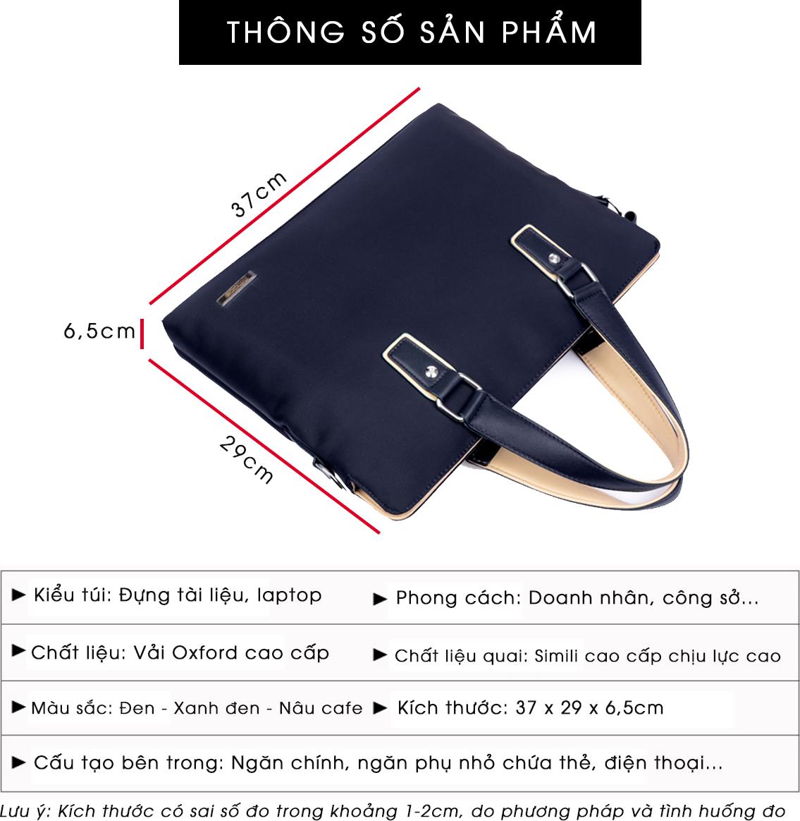 Túi đựng laptop/tài liệu cao cấp phong cách doanh nhân