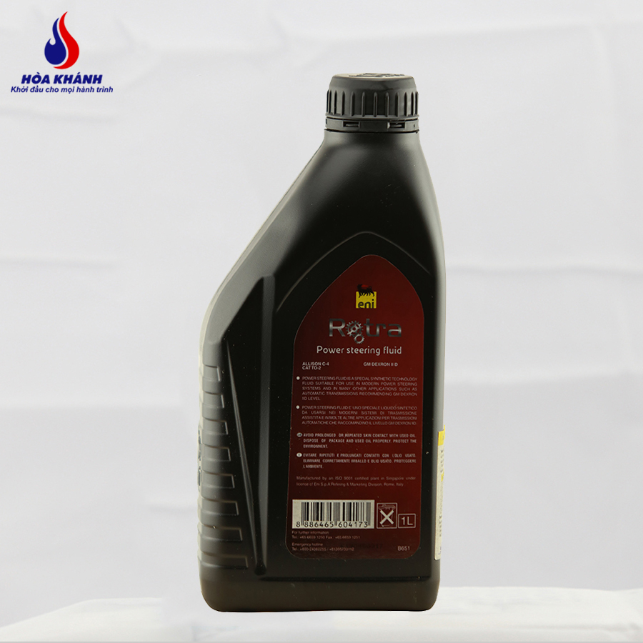 Dầu trợ lực tay lái ô tô eni Rotra Power steering fluid ( 1 Lít )