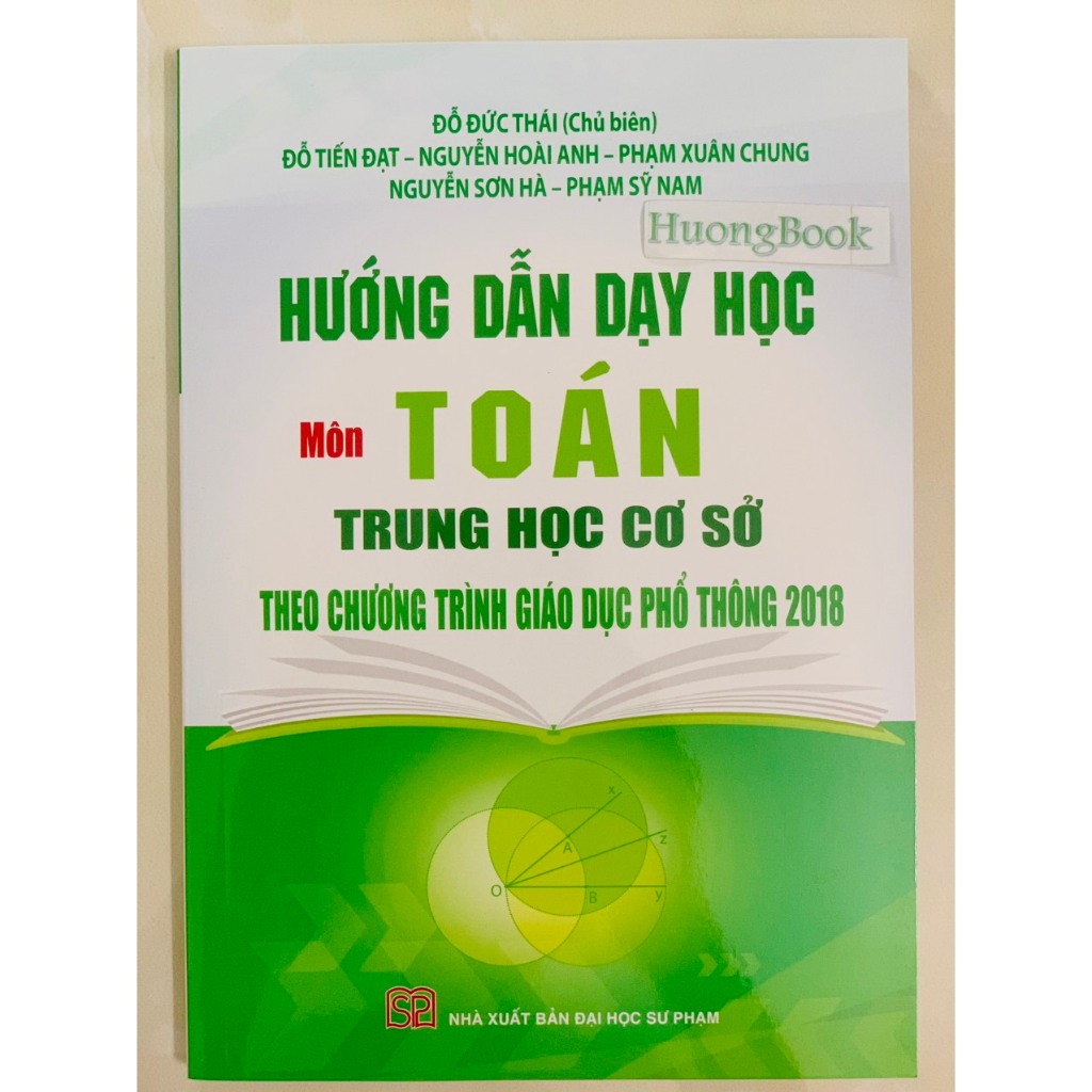 Sách - Hướng dẫn dạy học Môn Toán trung học cơ sở theo chương trình giáo dục phổ thông mới