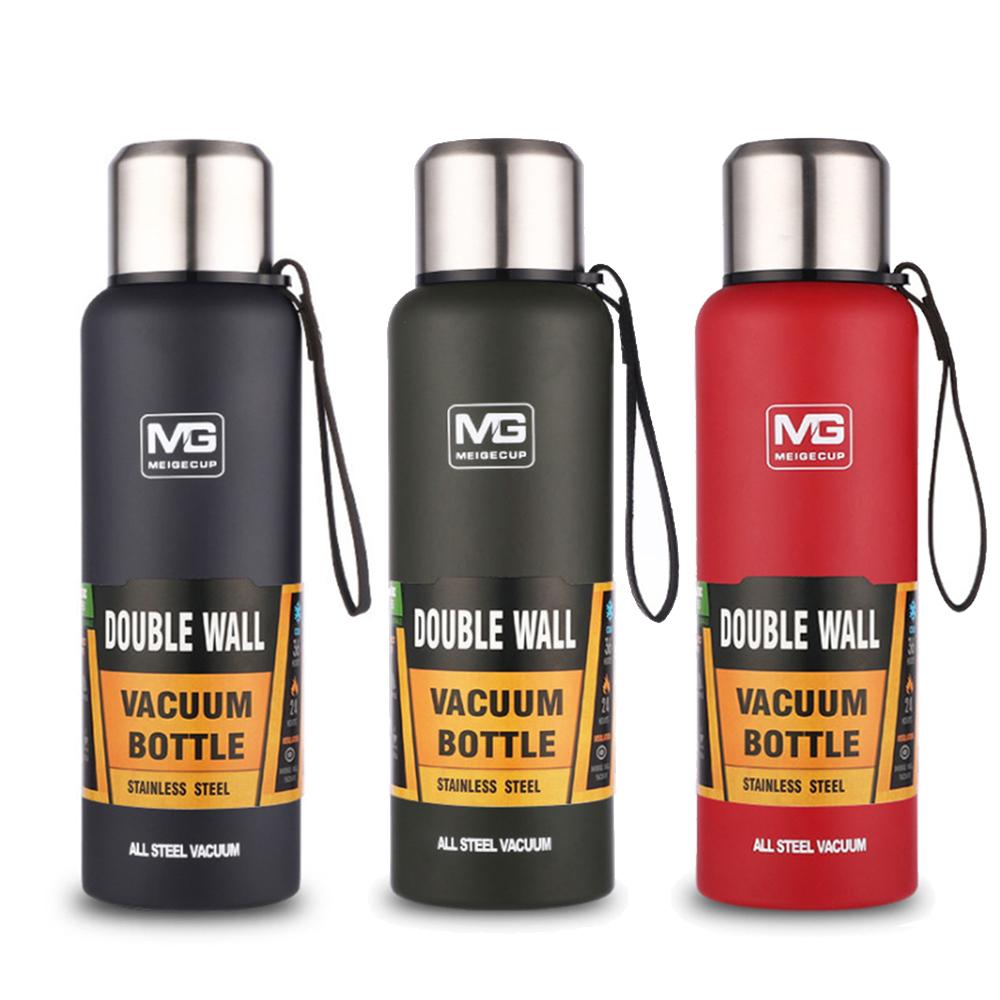500/750/1000/1500Ml Dung Lượng Đôi Dây Thép Không Gỉ-Treo Tường Bình Giữ Nhiệt Ngoài Trời Chân Không thermocup Cách Nhiệt Cup