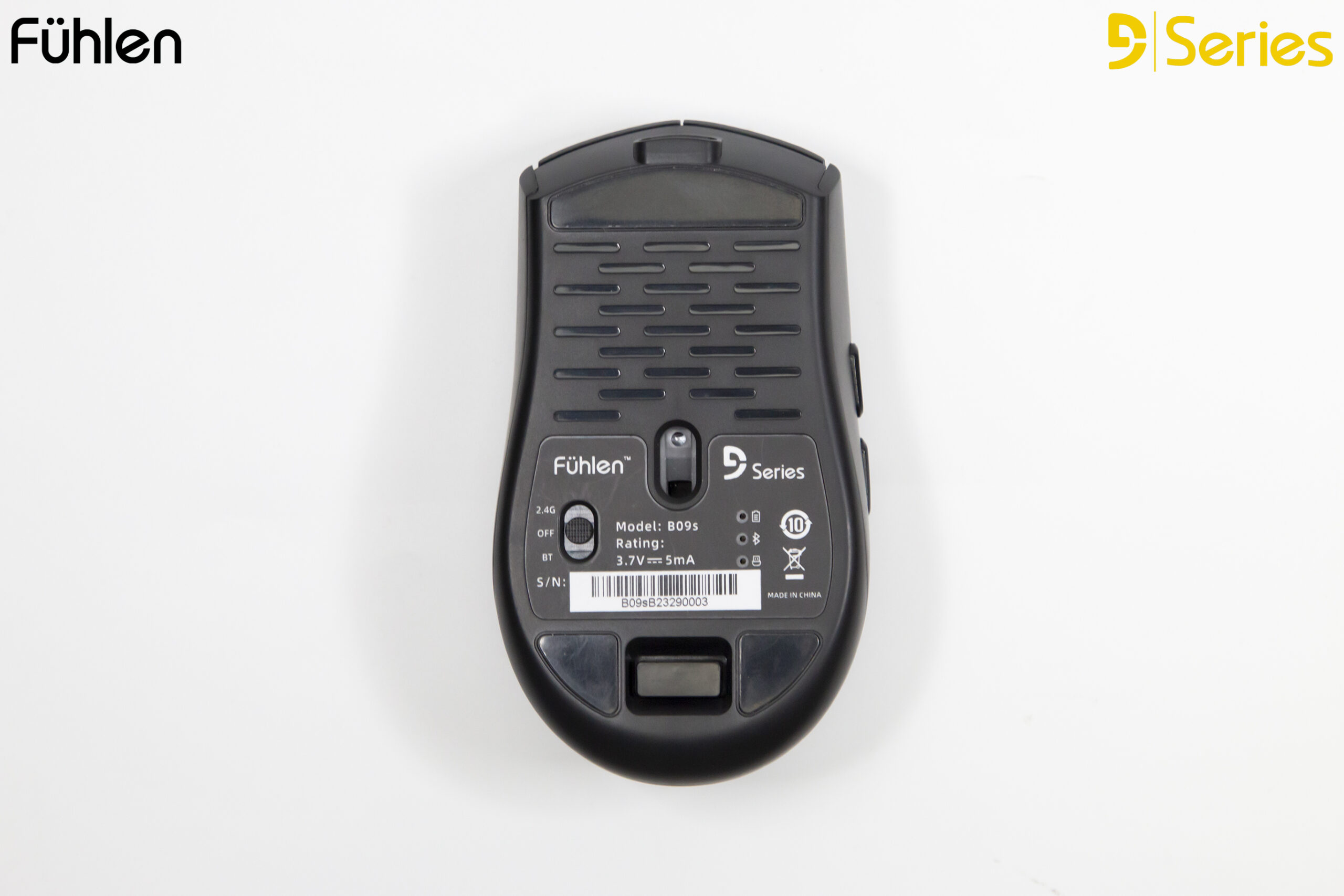 Chuột Không Dây (Bluetooth và Wireless 2.4G) Fuhlen B09s Dual Modes Silent Switch Giảm Ồn DPI 4000 - Hàng Chính Hãng